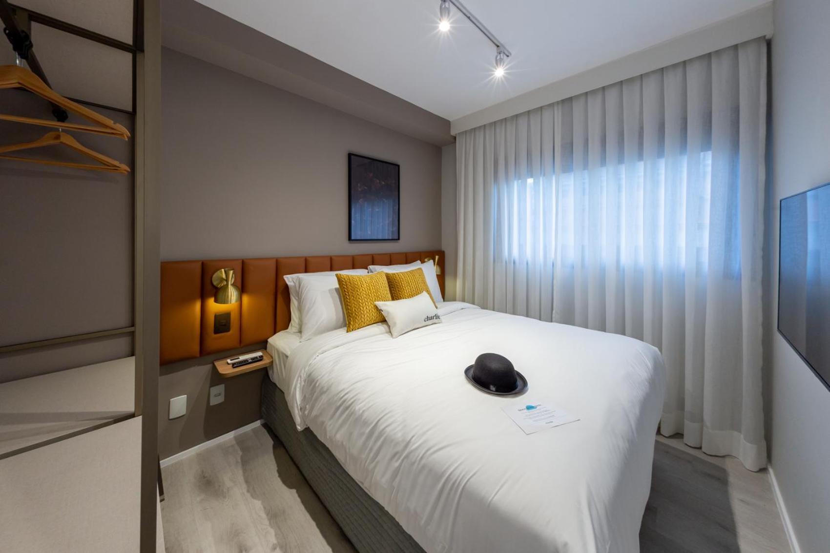 شقة Charlie Contemporaneo Jardins ساو باولو المظهر الخارجي الصورة