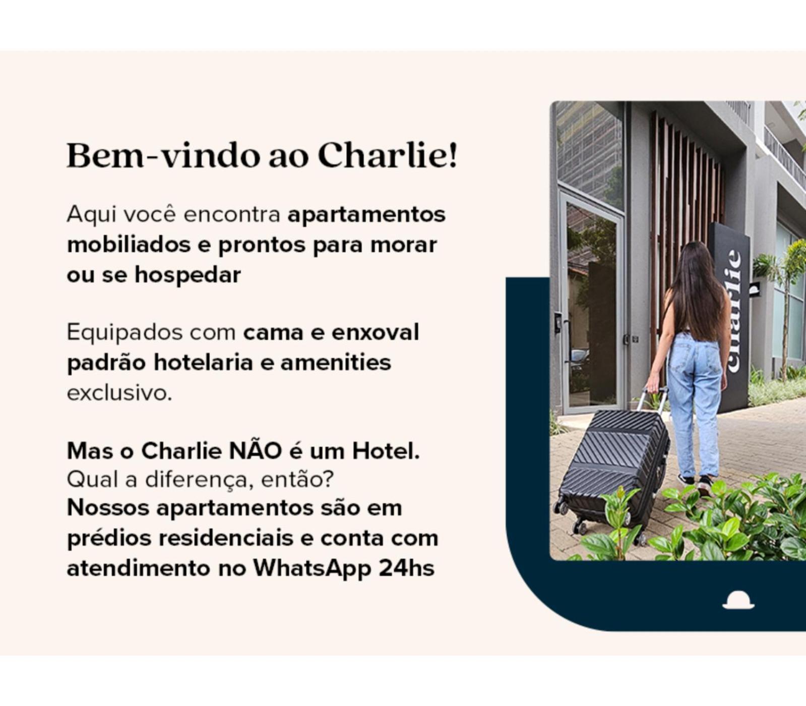 شقة Charlie Contemporaneo Jardins ساو باولو المظهر الخارجي الصورة